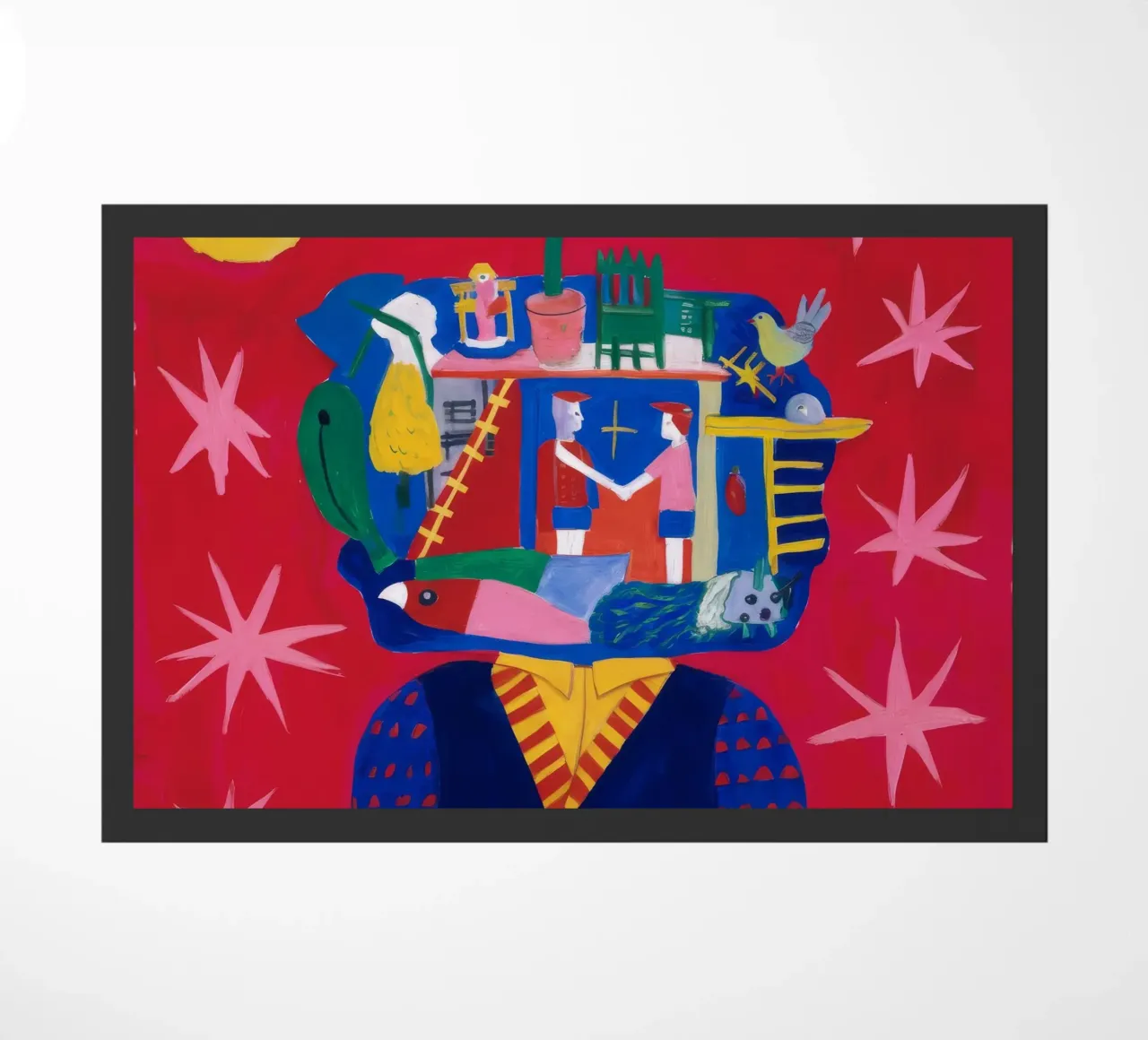 Stellar Vision doormat by Lunar Templar