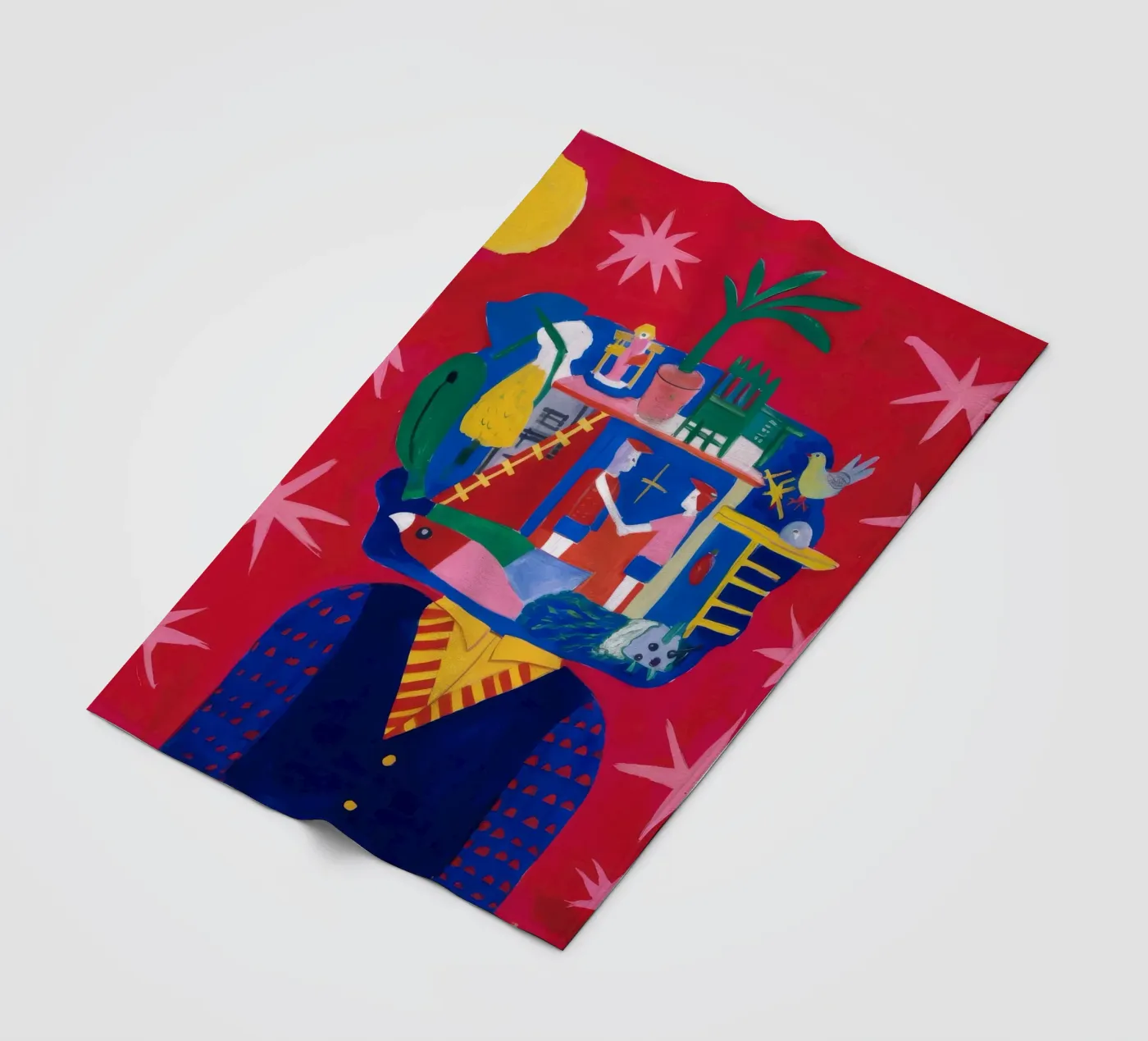 Stellar Vision fleecedeken van Lunar Templar