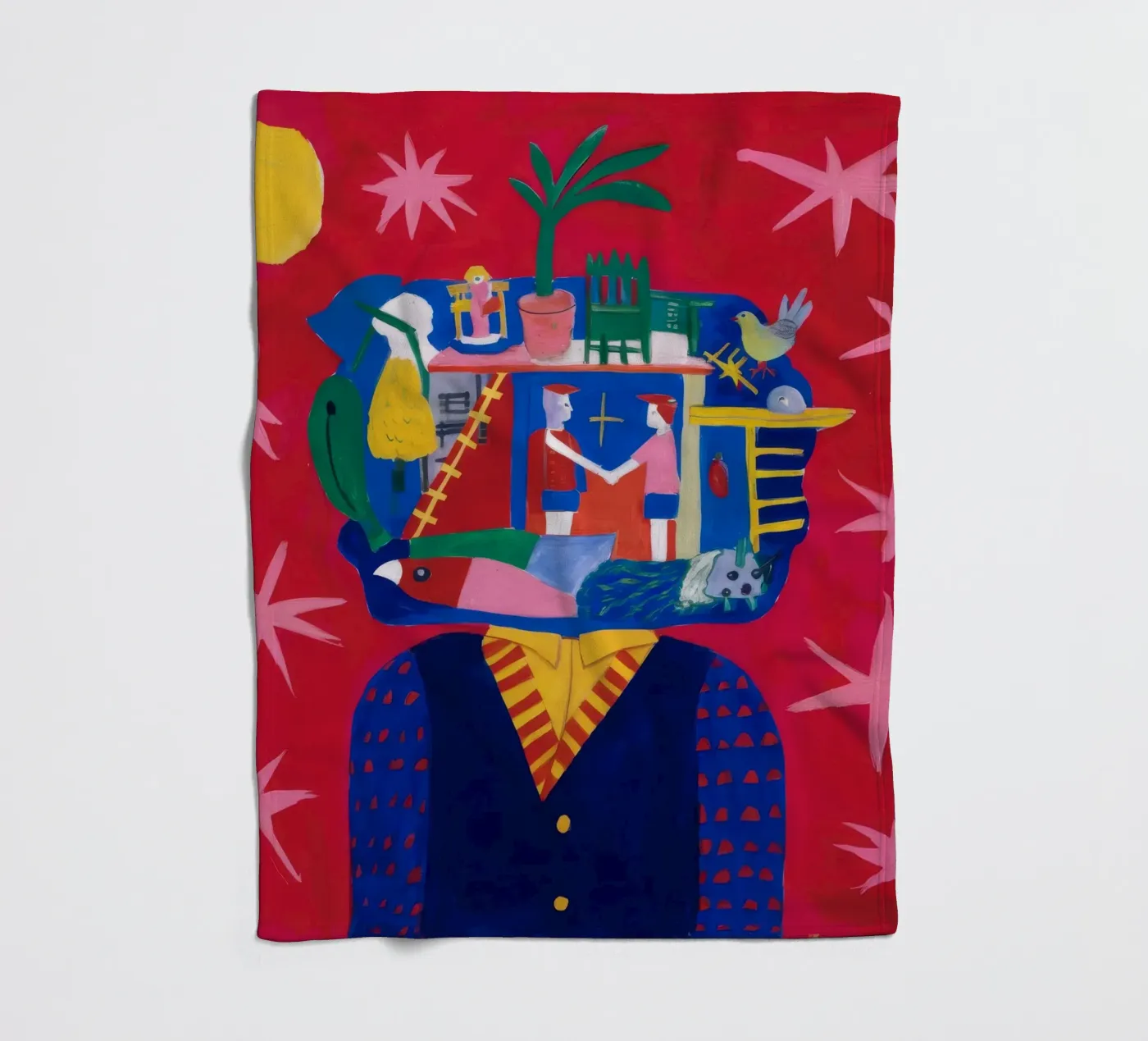 Stellar Vision fleecedeken van Lunar Templar