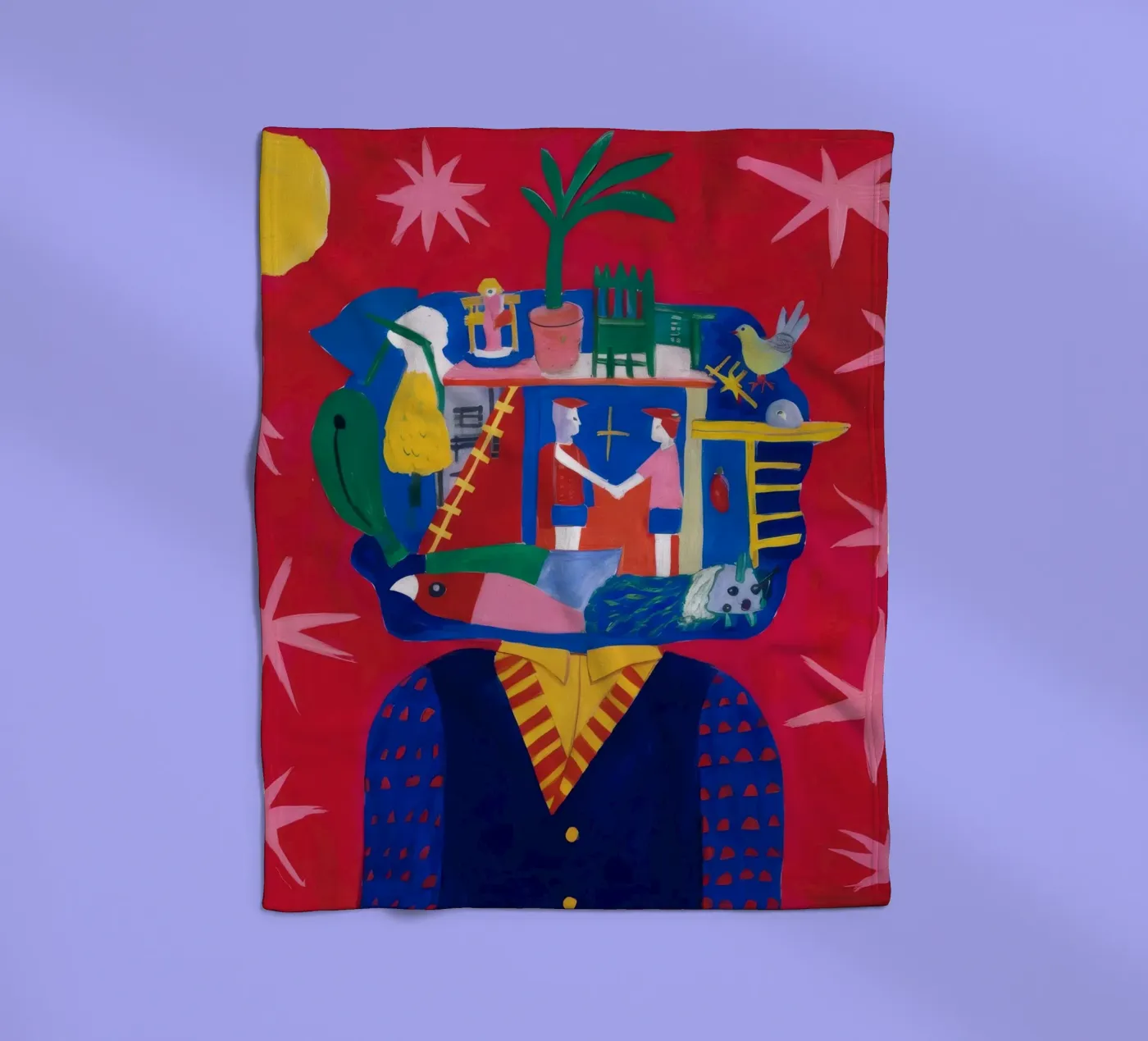 Stellar Vision fleecedeken van Lunar Templar