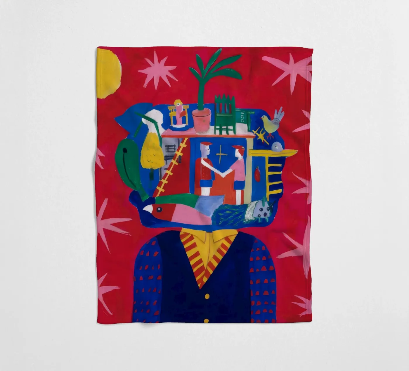 Stellar Vision fleecedeken van Lunar Templar