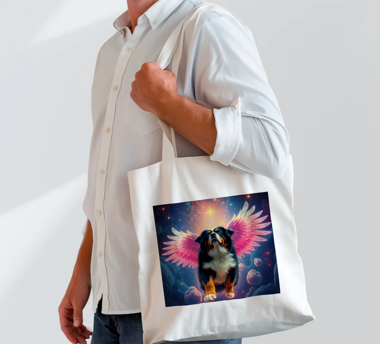 An Angel of Heaven #6 tote bag by Yumis.Beargang.and.Me