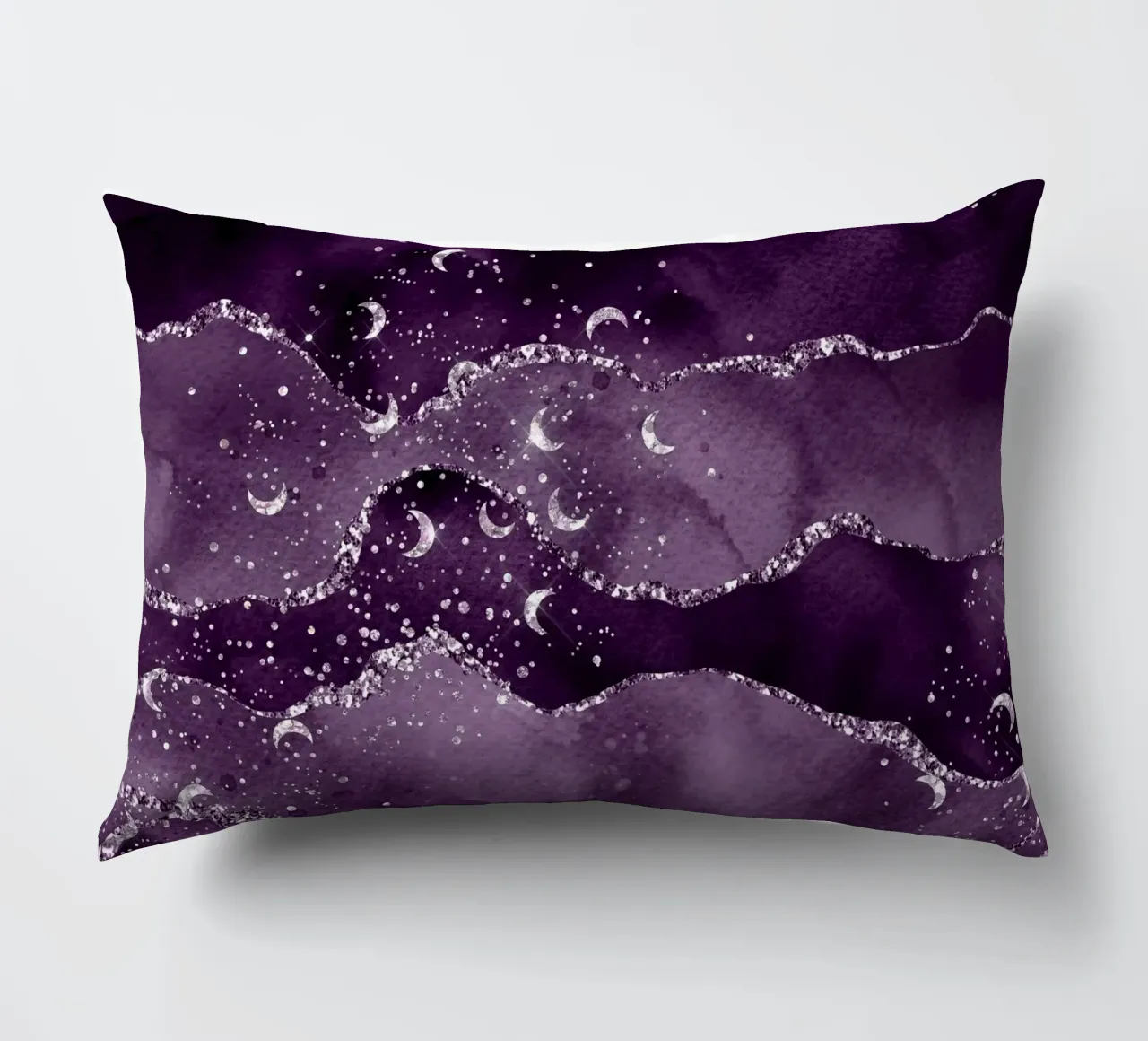 Agata stellata viola Texture 02 cuscino da Gemstone Textures