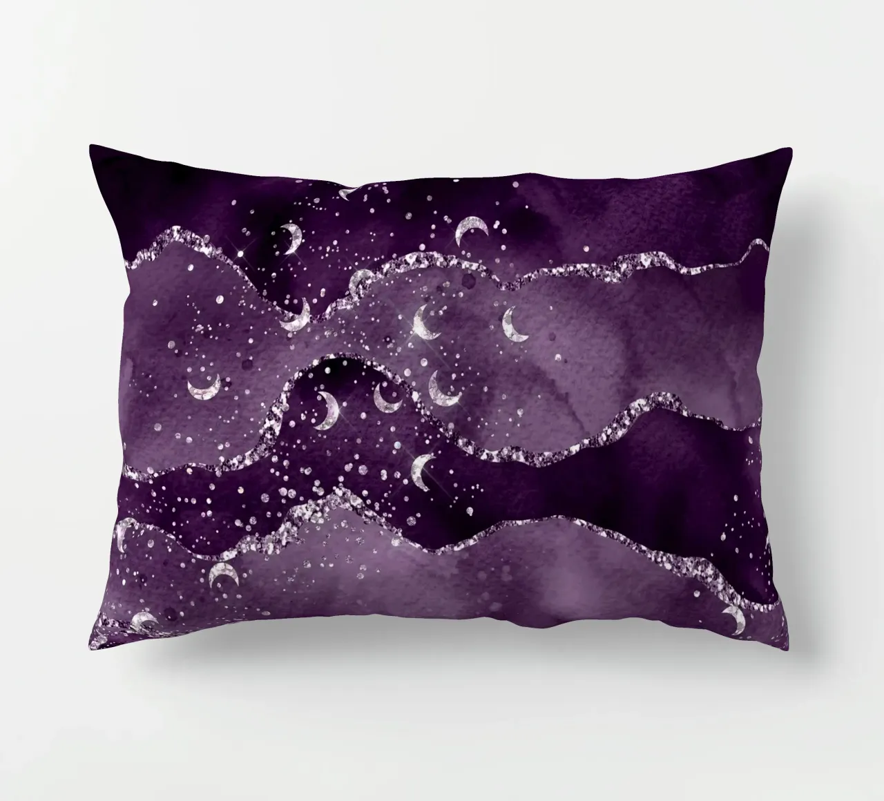 Agata stellata viola Texture 02 cuscino da Gemstone Textures