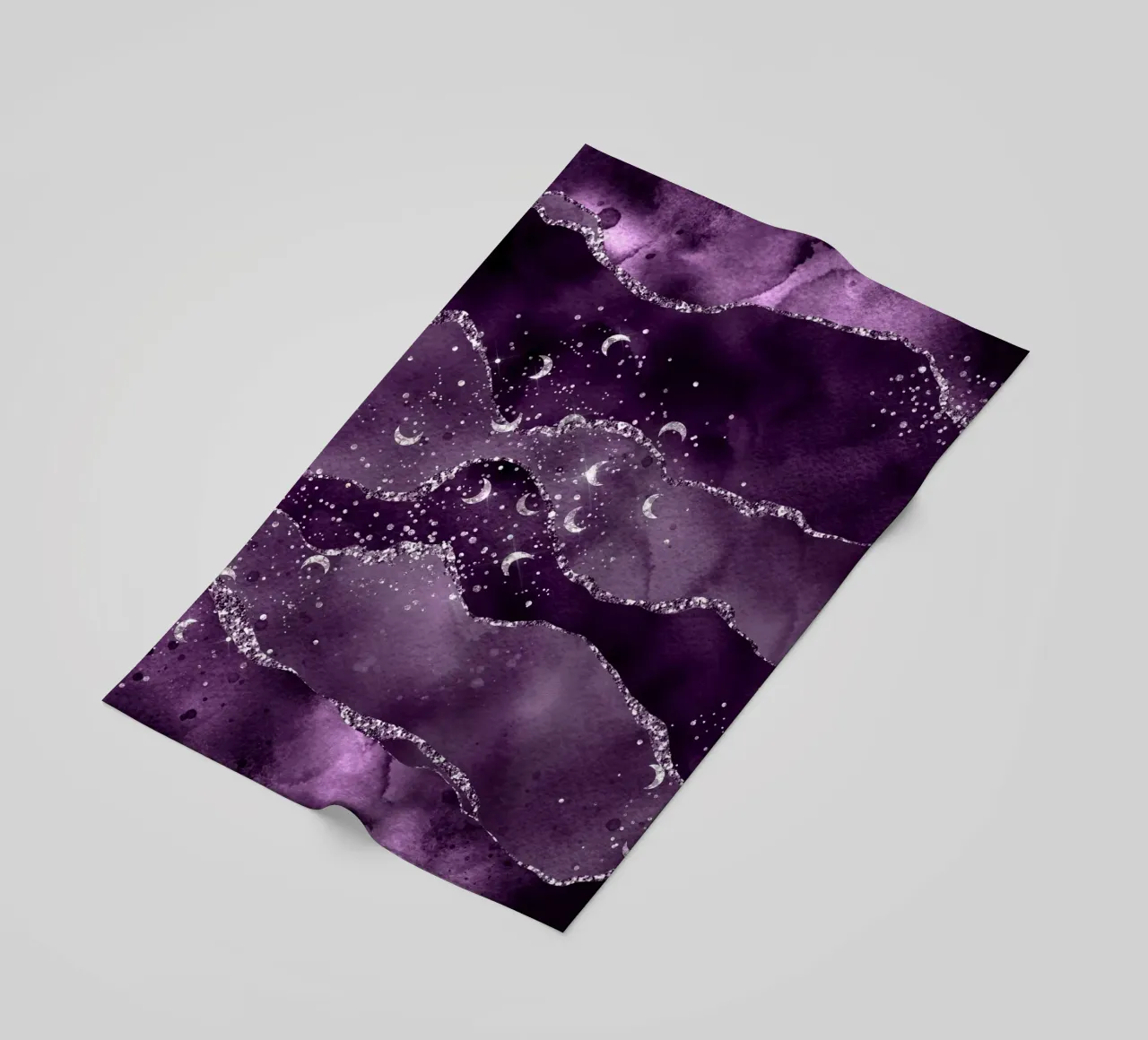 Agata stellata viola Texture 02 telo mare da Gemstone Textures