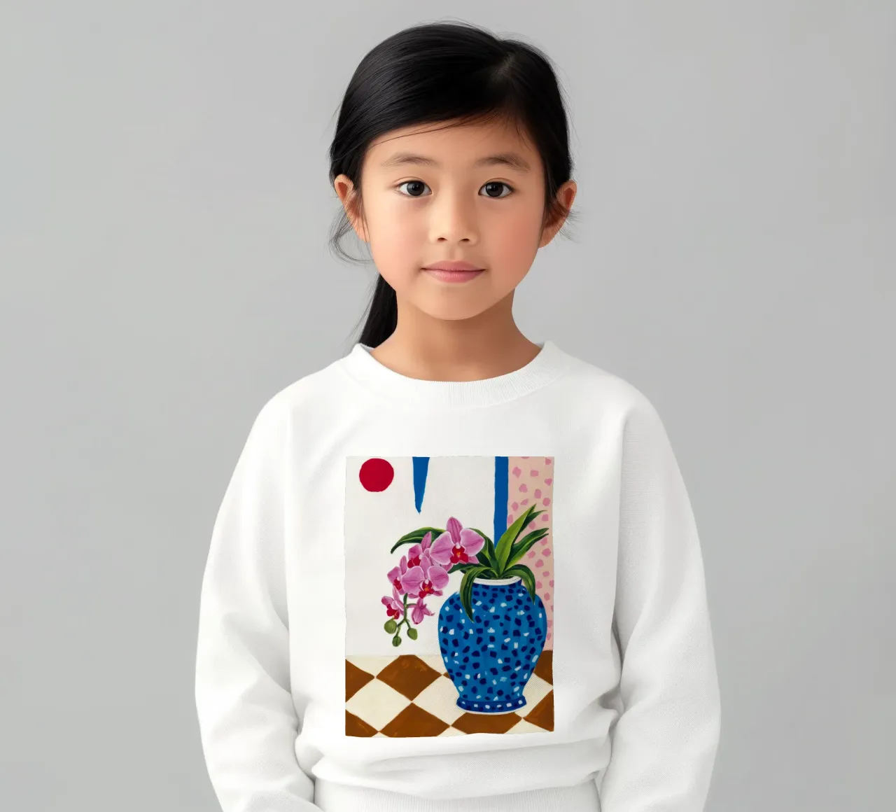 Eleganza floreale felpa bambino da Lunar Templar