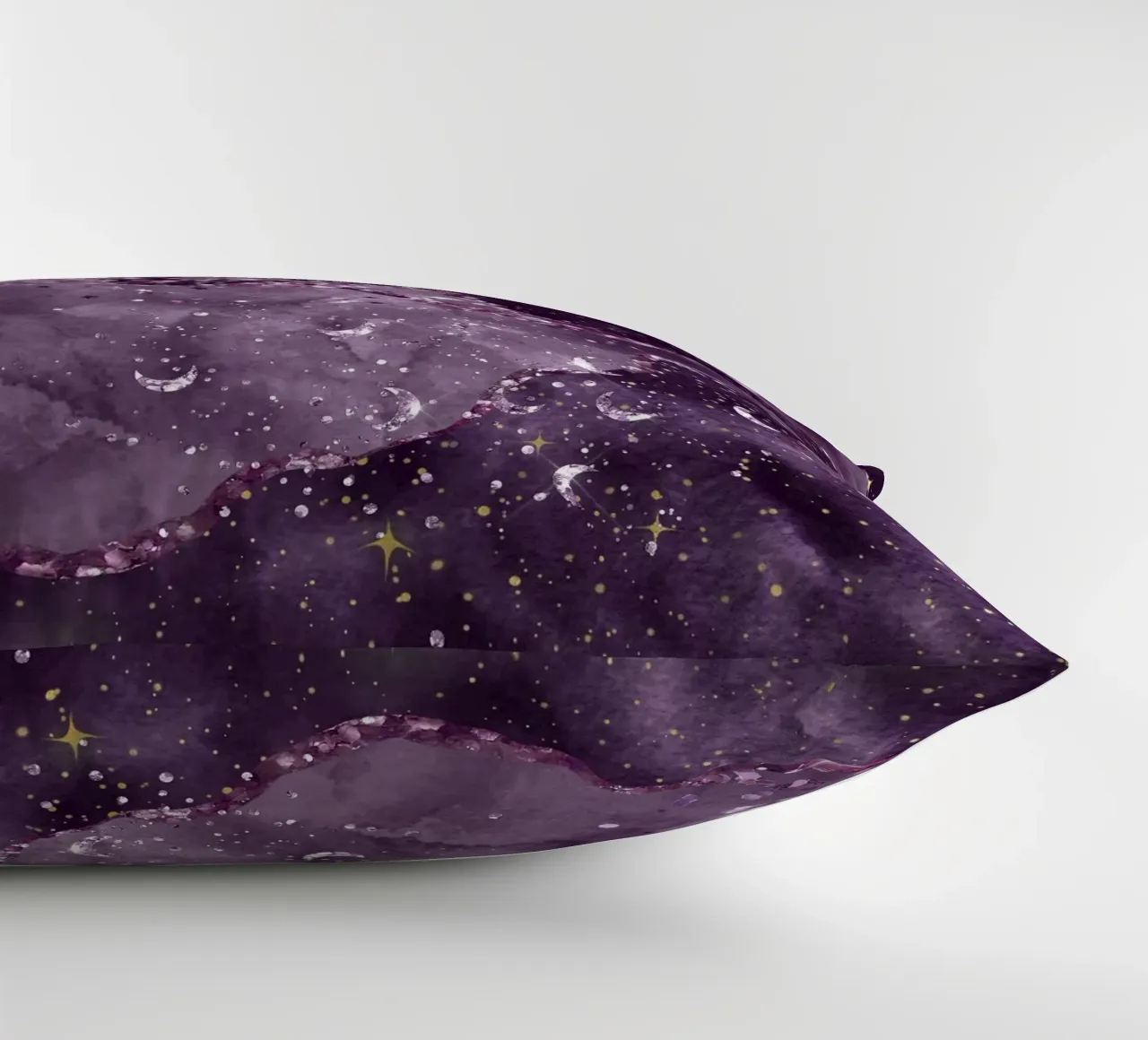 Agata stellata viola Texture 05 cuscino da Gemstone Textures