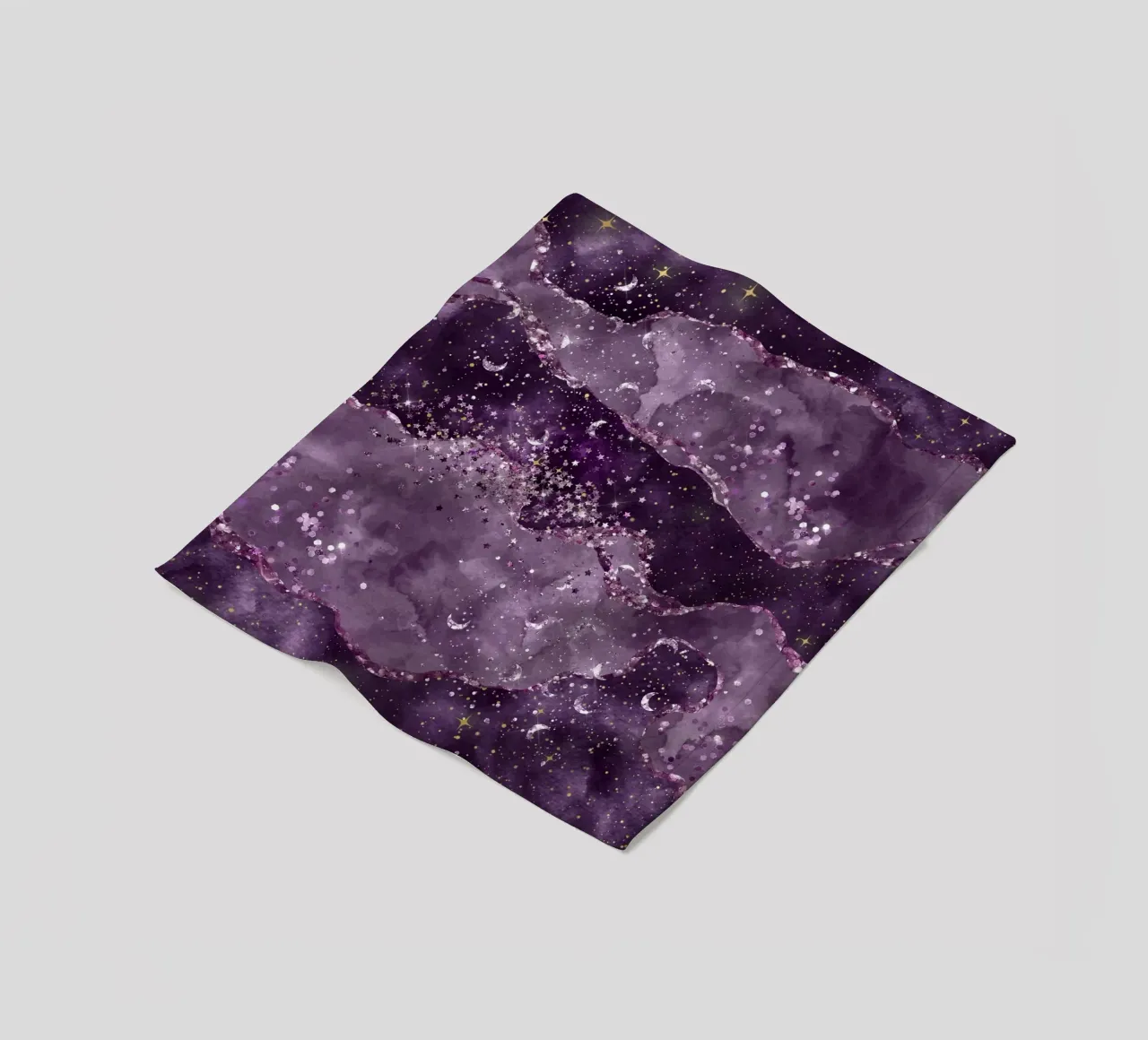 Agata stellata viola Texture 05 coperta in pile da Gemstone Textures