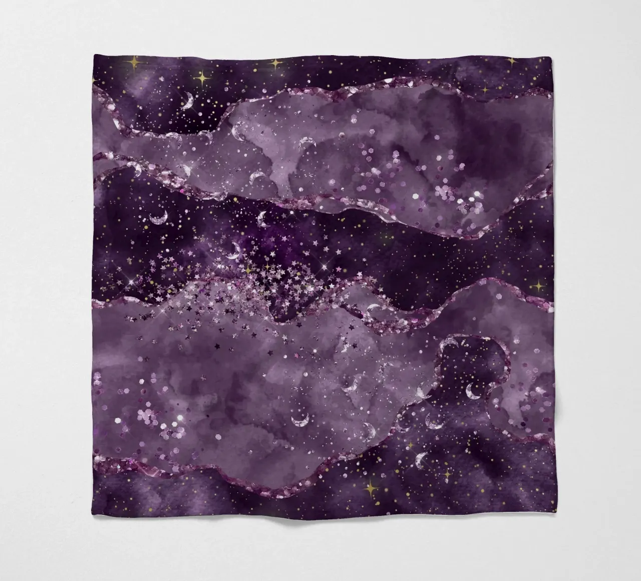 Agata stellata viola Texture 05 coperta in pile da Gemstone Textures