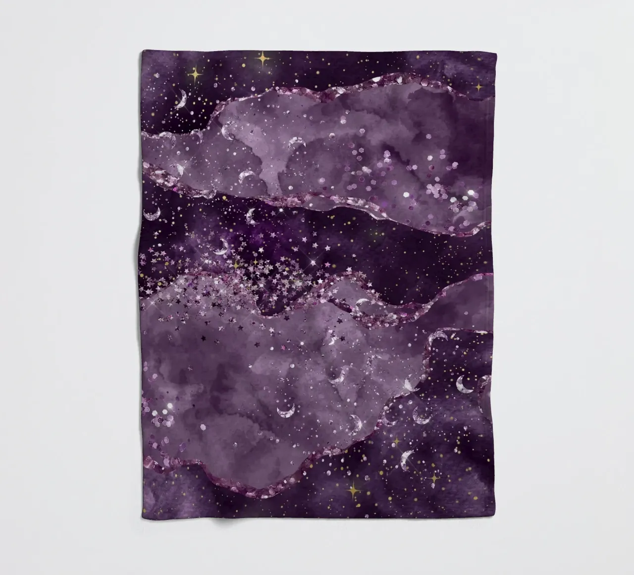 Agata stellata viola Texture 05 coperta in pile da Gemstone Textures