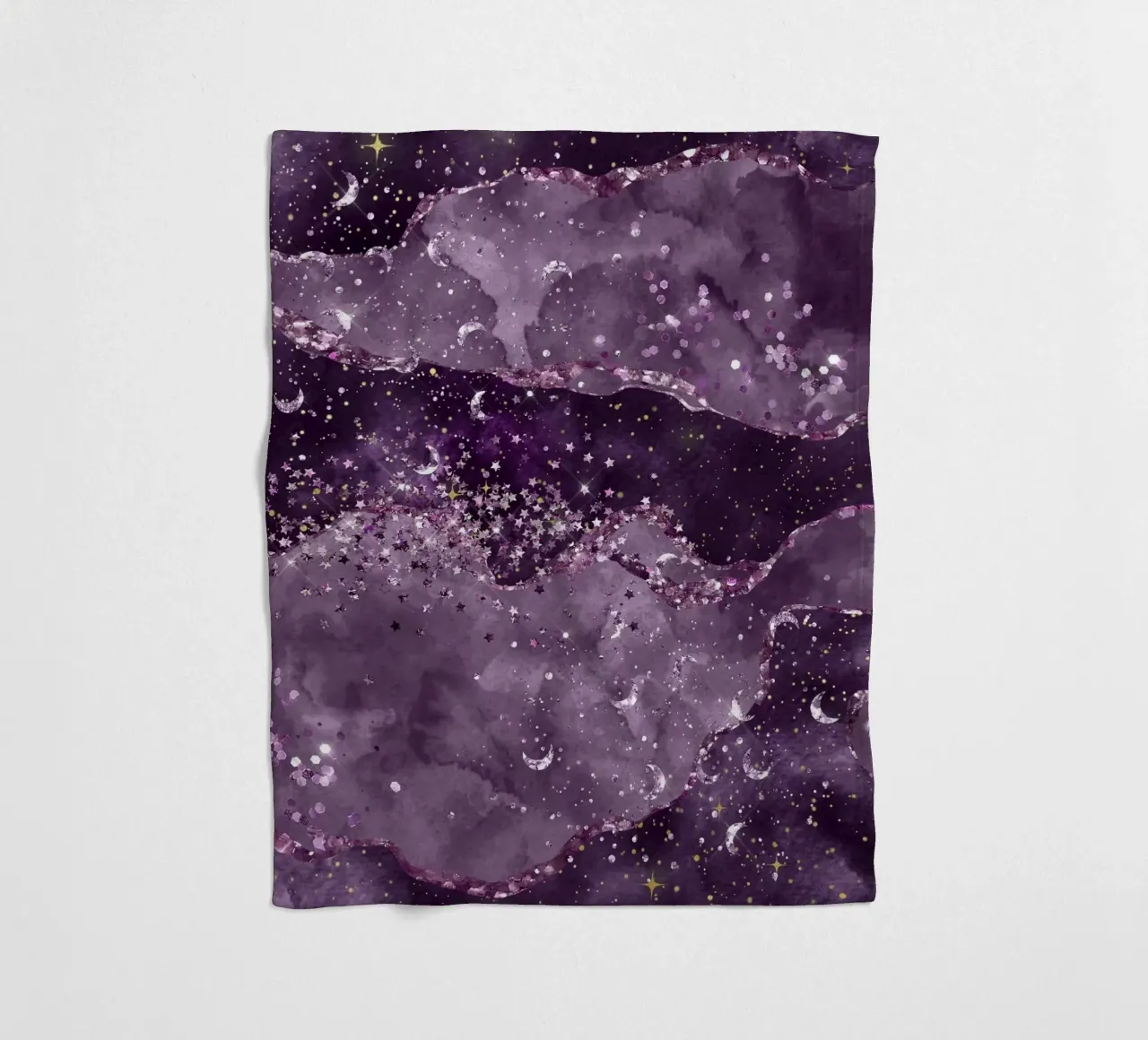 Agata stellata viola Texture 05 coperta in pile da Gemstone Textures
