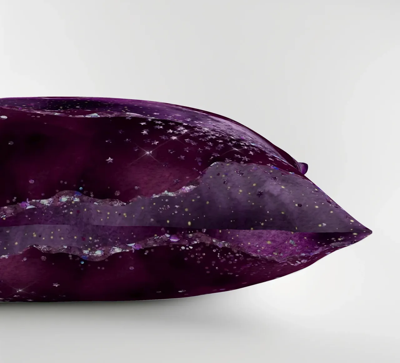 Agata stellata viola Texture 06 cuscino da Gemstone Textures