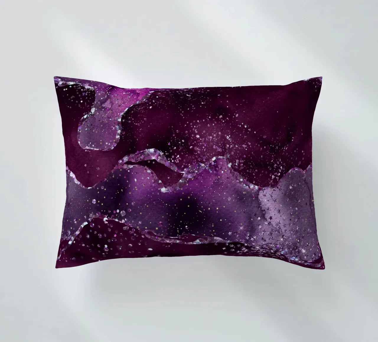 Agata stellata viola Texture 06 cuscino da Gemstone Textures