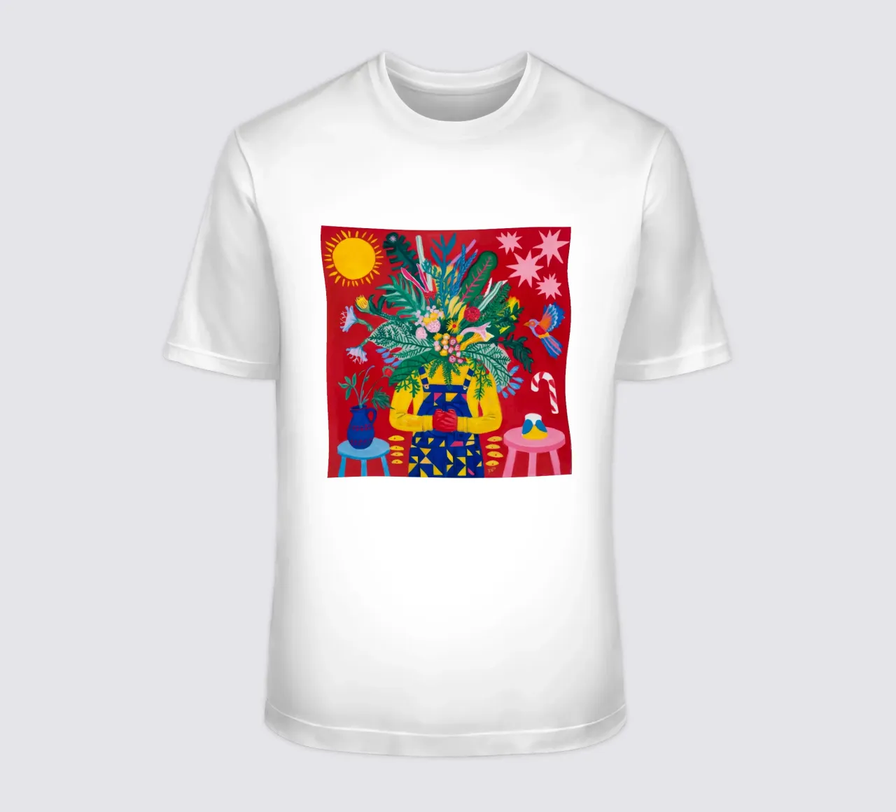 Scoppio botanico t-shirt da Lunar Templar