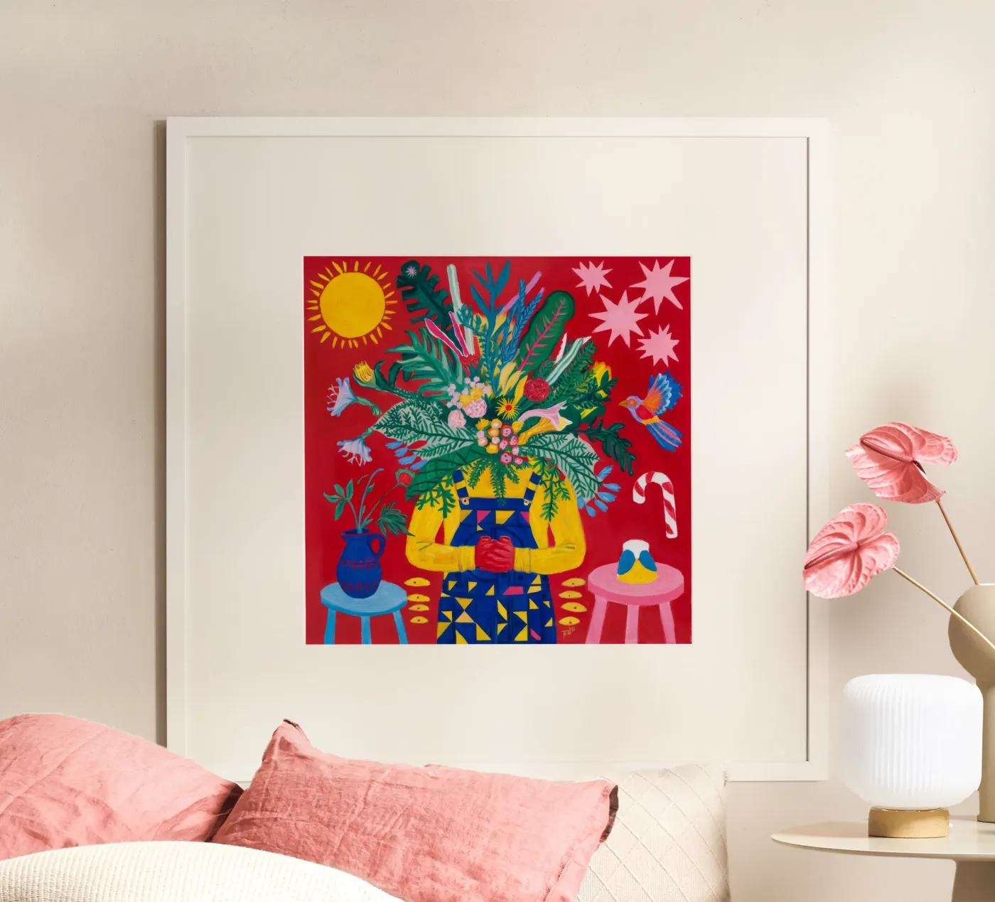 Botanical Burst poster da Lunar Templar