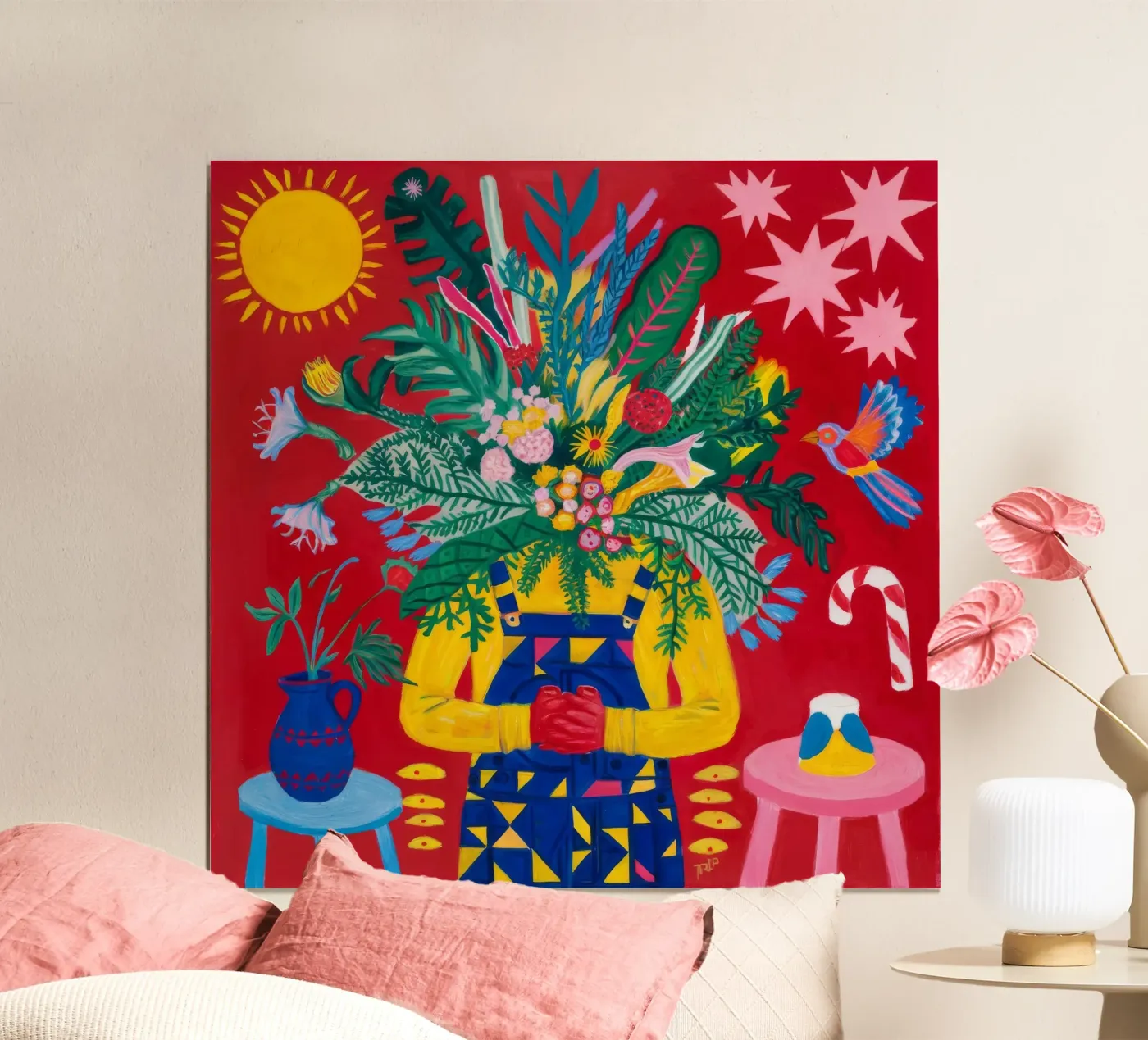 Botanical Burst poster da Lunar Templar