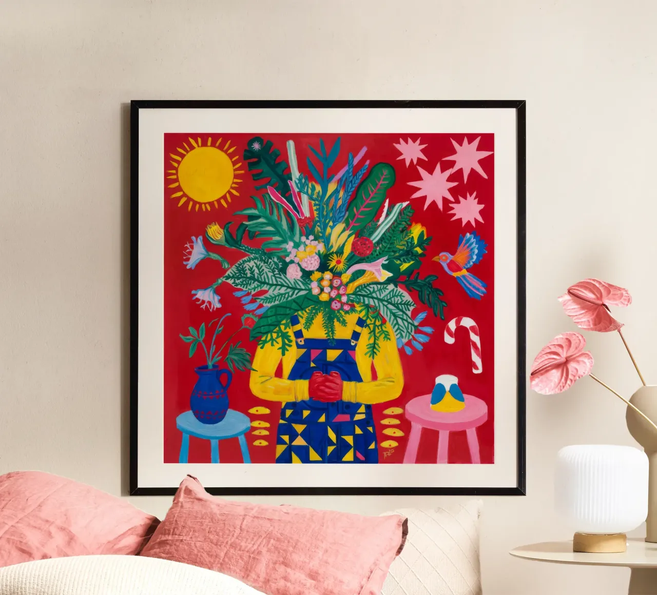 Éclat botanique poster de Lunar Templar