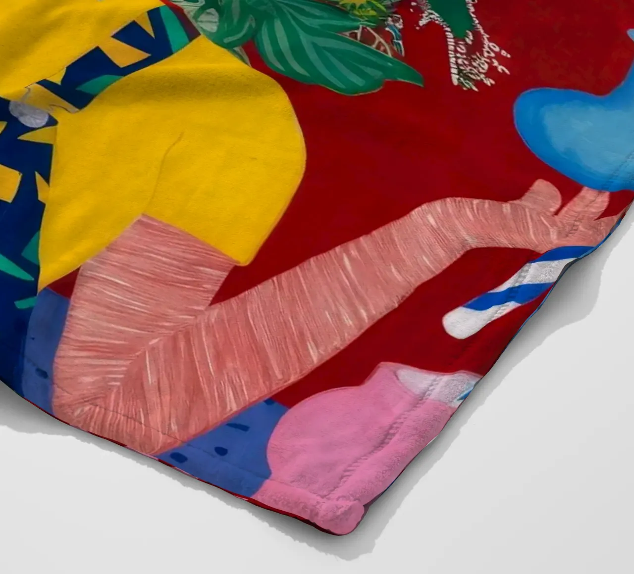 Blumenexplosion Fleecedecke von Lunar Templar