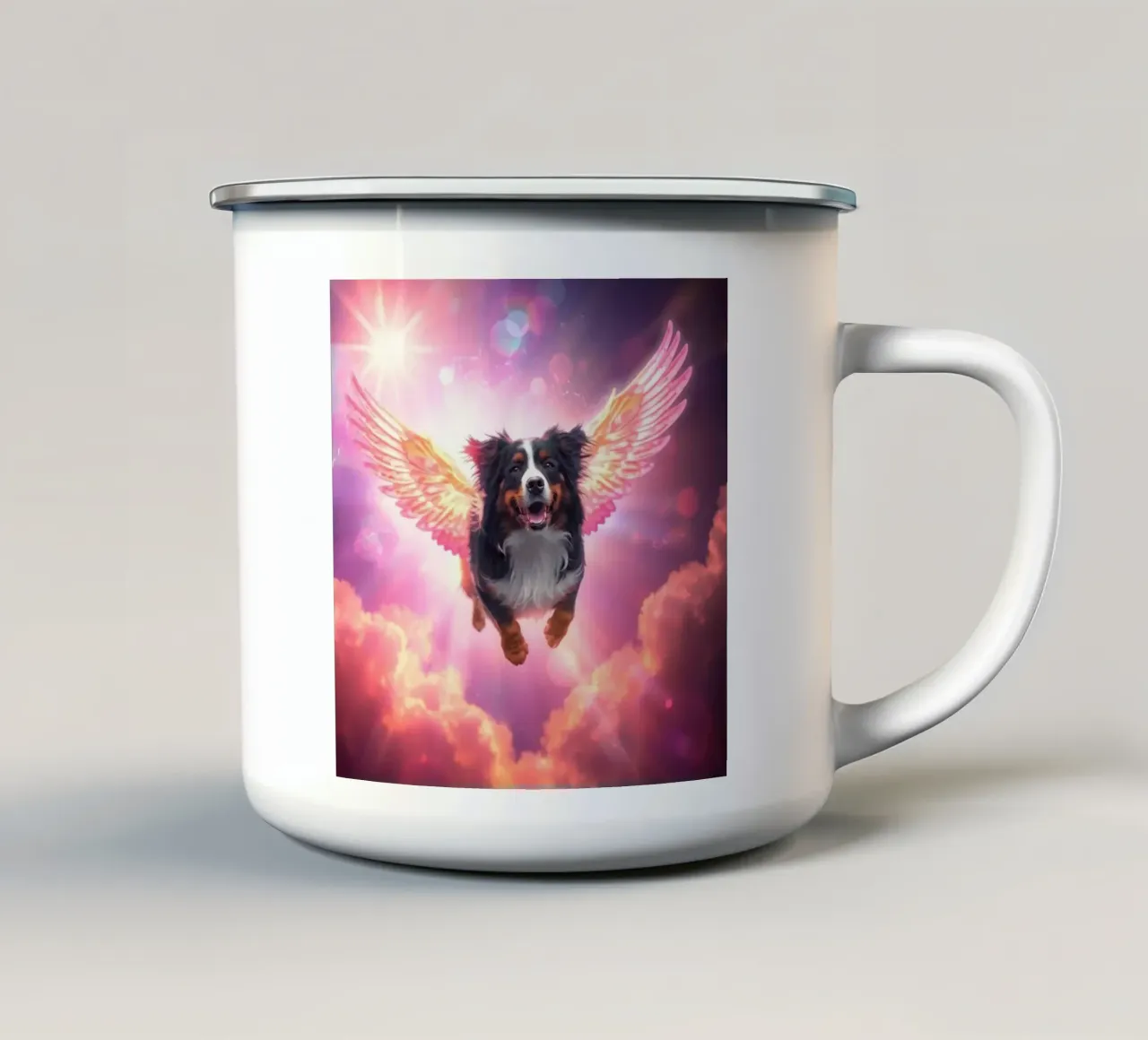 Un angelo del cielo #8 tazza in smalto da Yumis.Beargang.and.Me