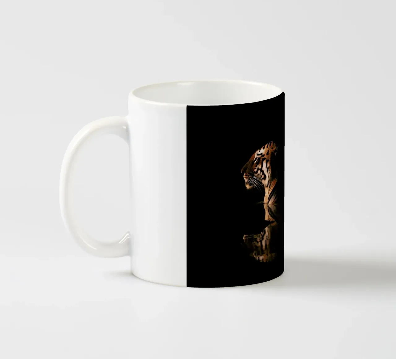 Big Cat Bathing tazza in ceramica da Natural Kingdom