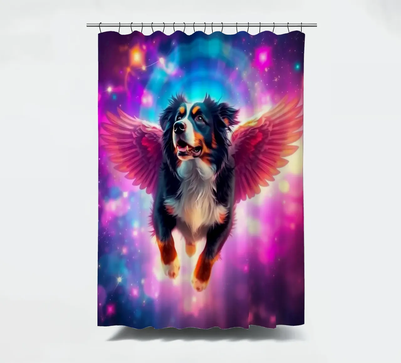 An Angel of Heaven #9 shower curtain by Yumis.Beargang.and.Me