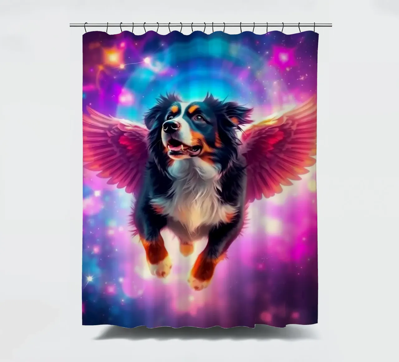 An Angel of Heaven #9 shower curtain by Yumis.Beargang.and.Me