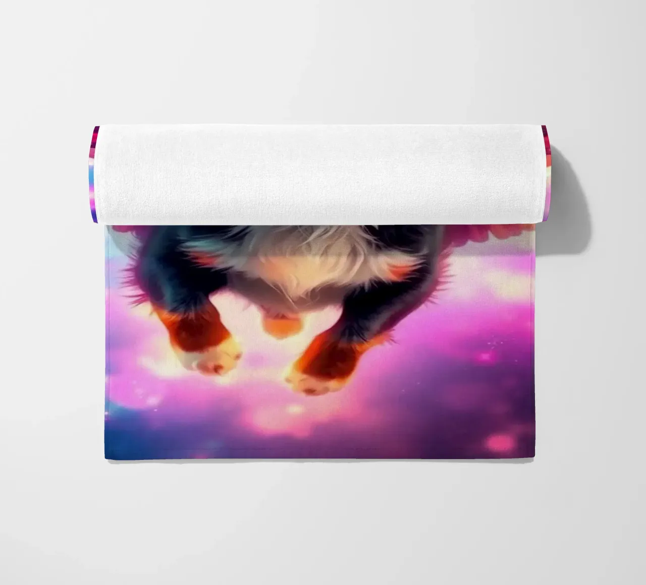 An Angel of Heaven #9 beach towel by Yumis.Beargang.and.Me