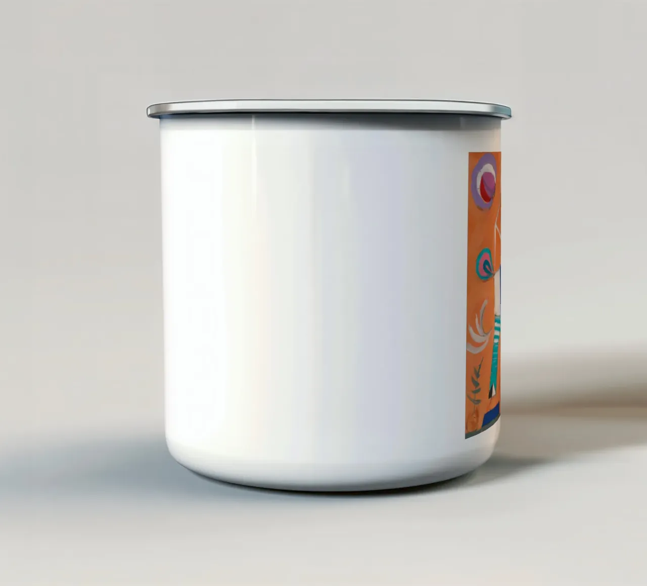 Fabelwesen Emaille Tasse von Lunar Templar
