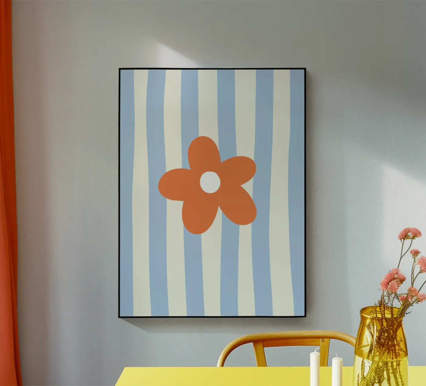 Flower Power plexiglass da we line studio - art