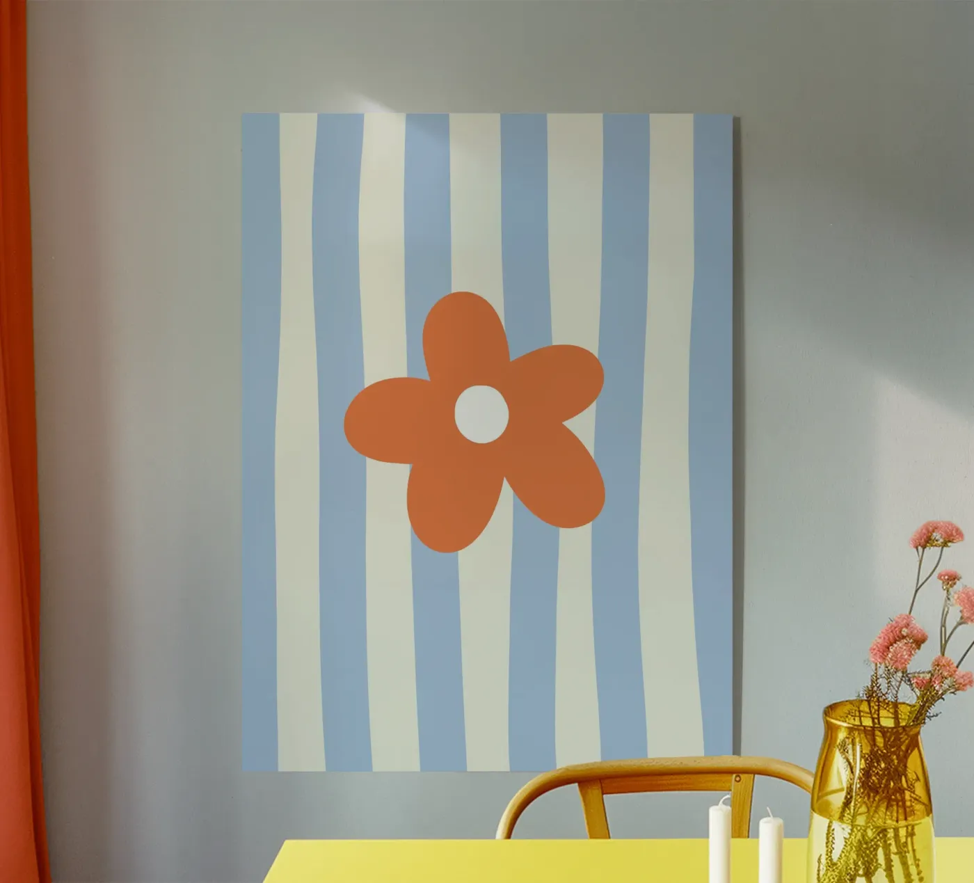 Flower Power plexiglass da we line studio - art