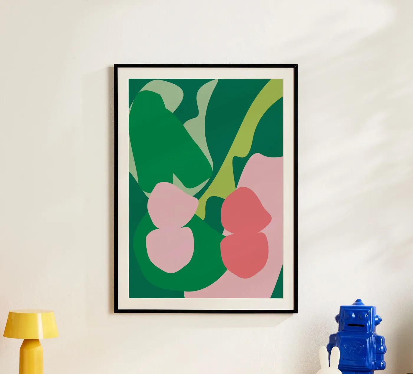 Green poster van Silvaya
