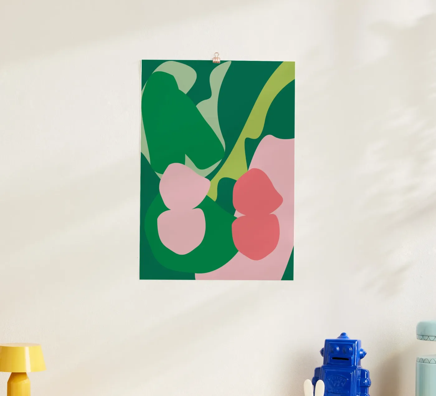 Green poster van Silvaya