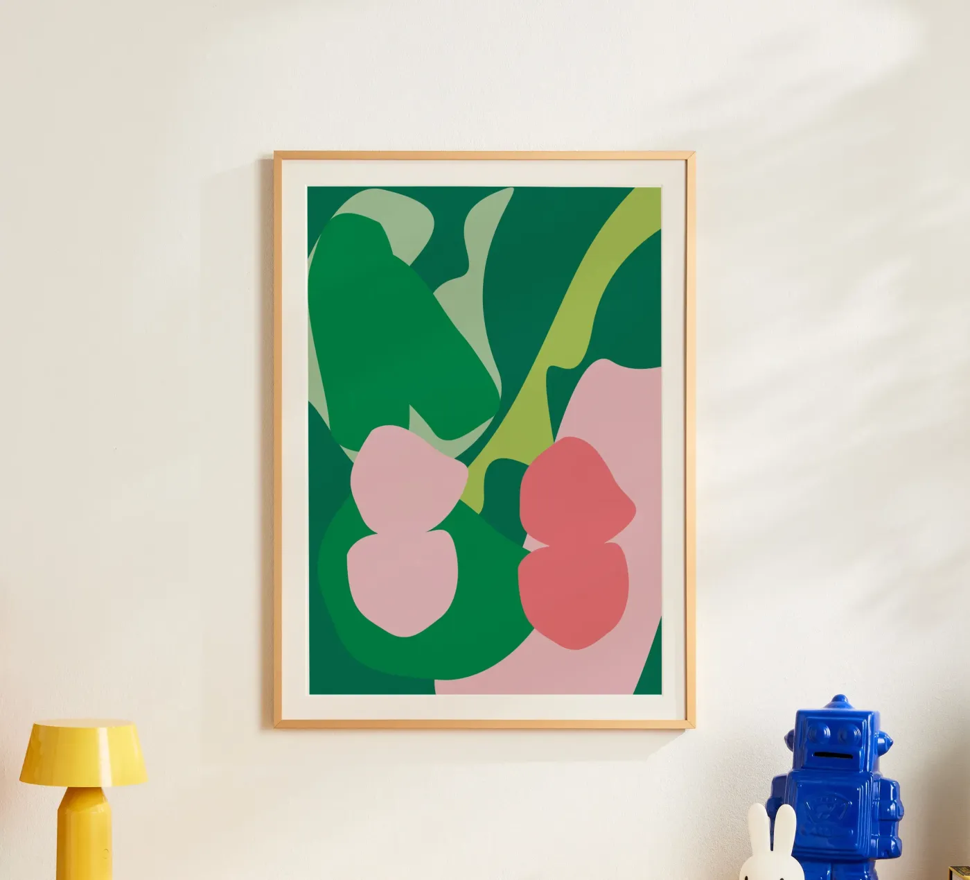 Green poster van Silvaya