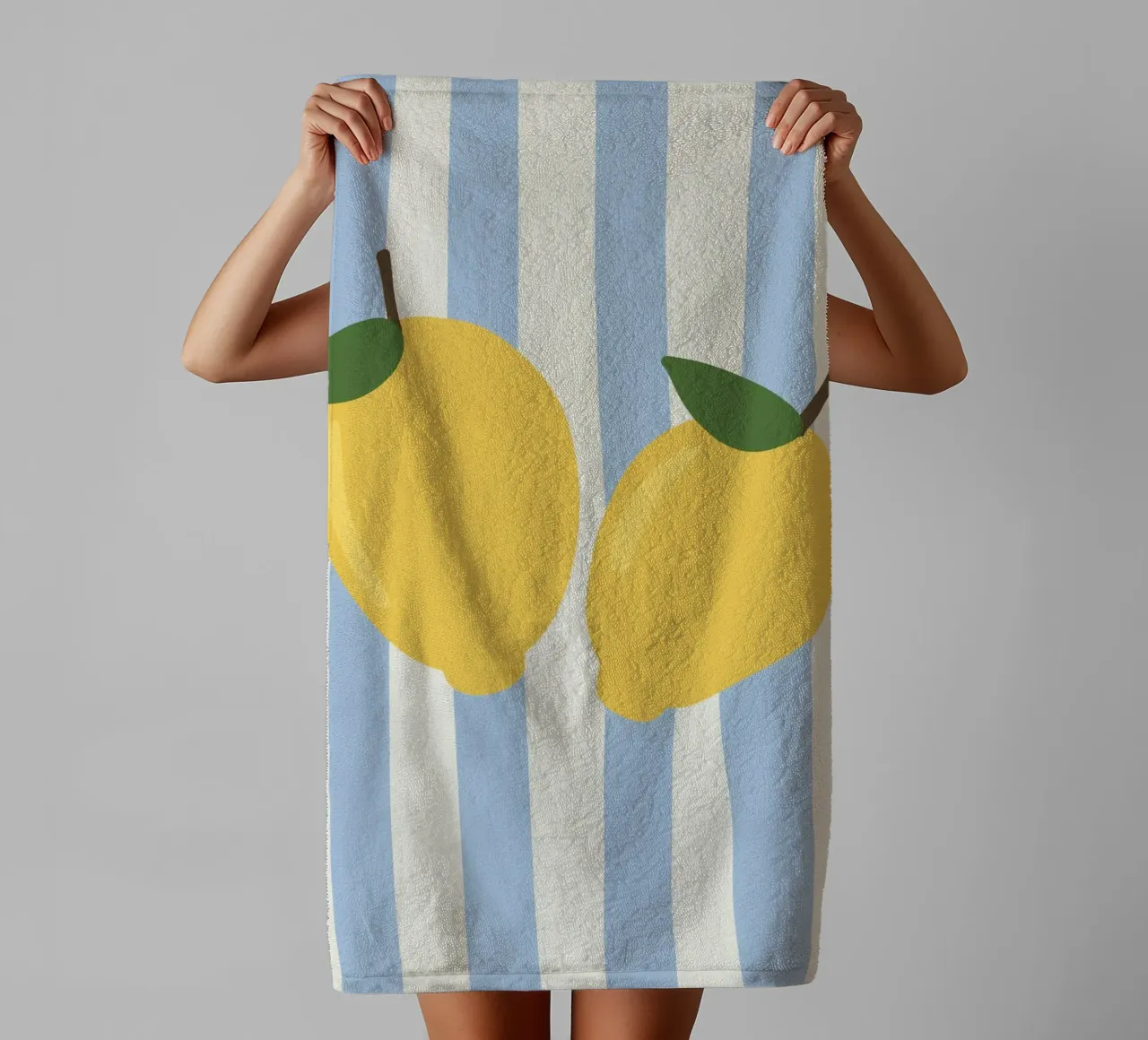 Lemon towel by we line studio - art