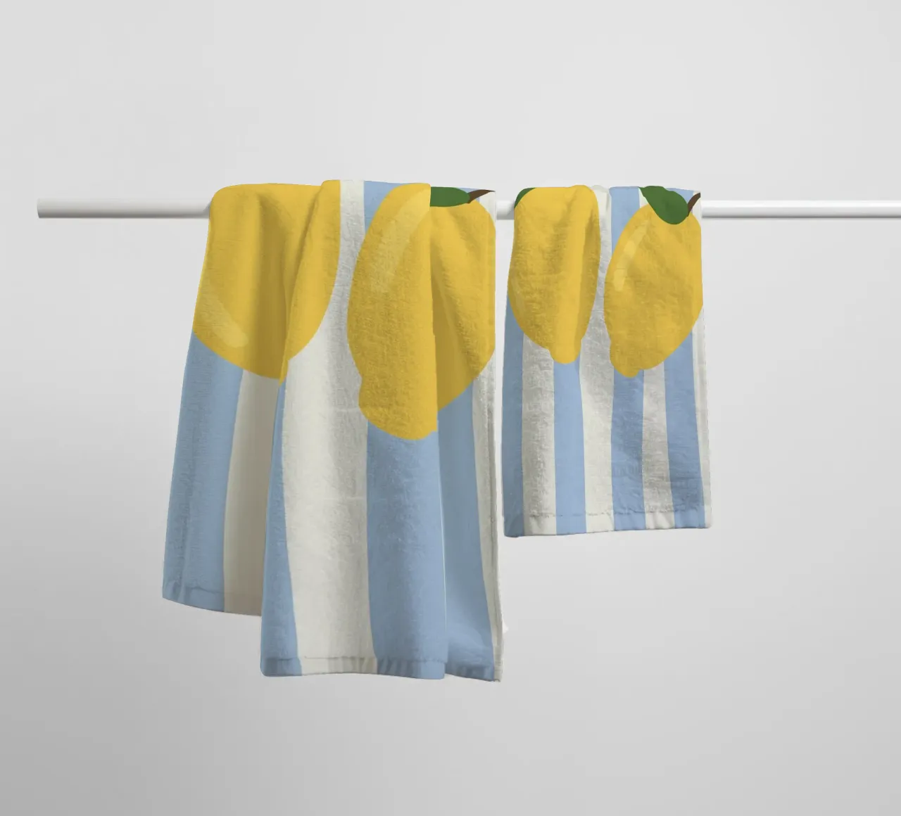 Lemon towel by we line studio - art