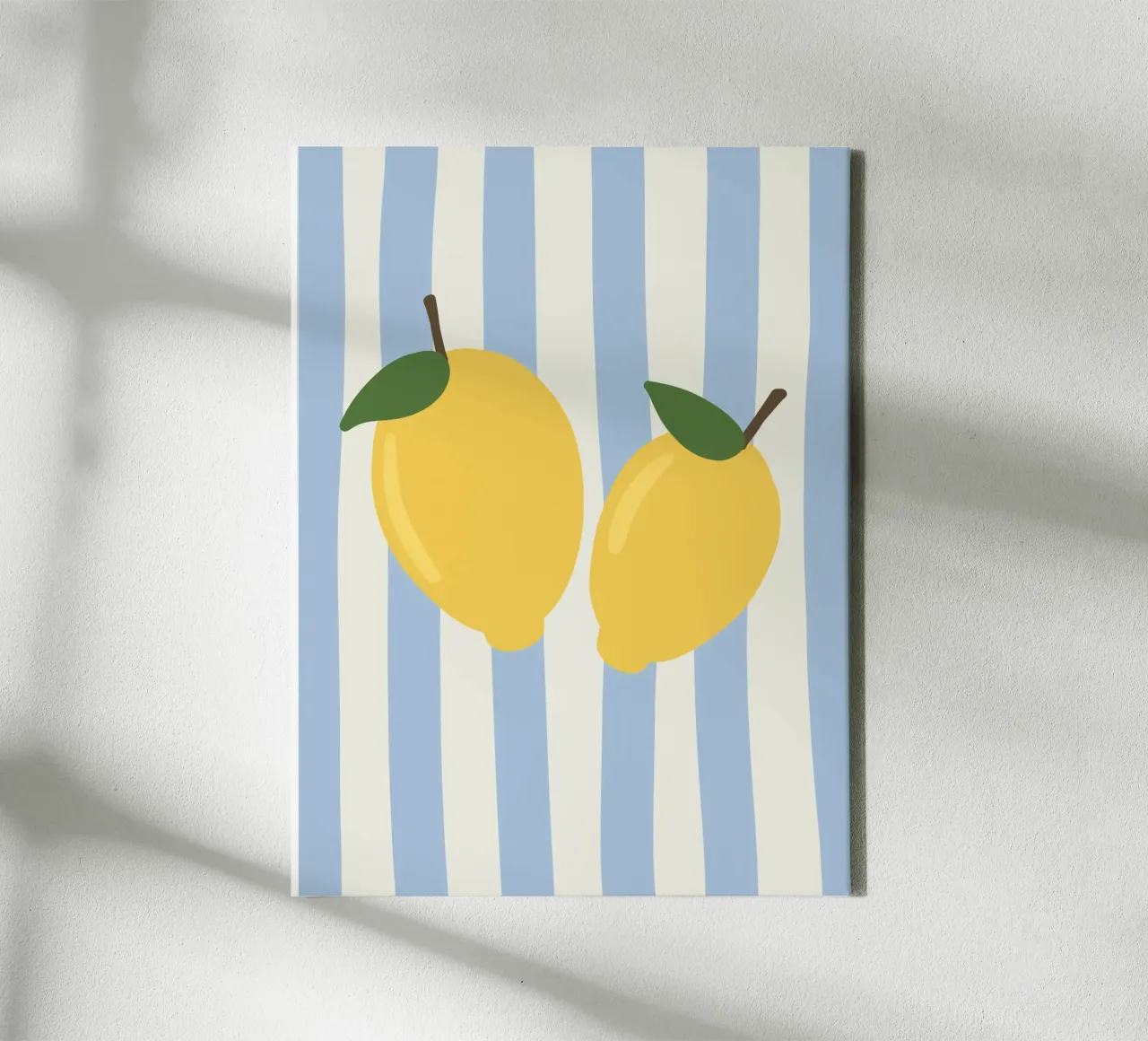 Lemon tela con Cornice a cassetta da we line studio - art