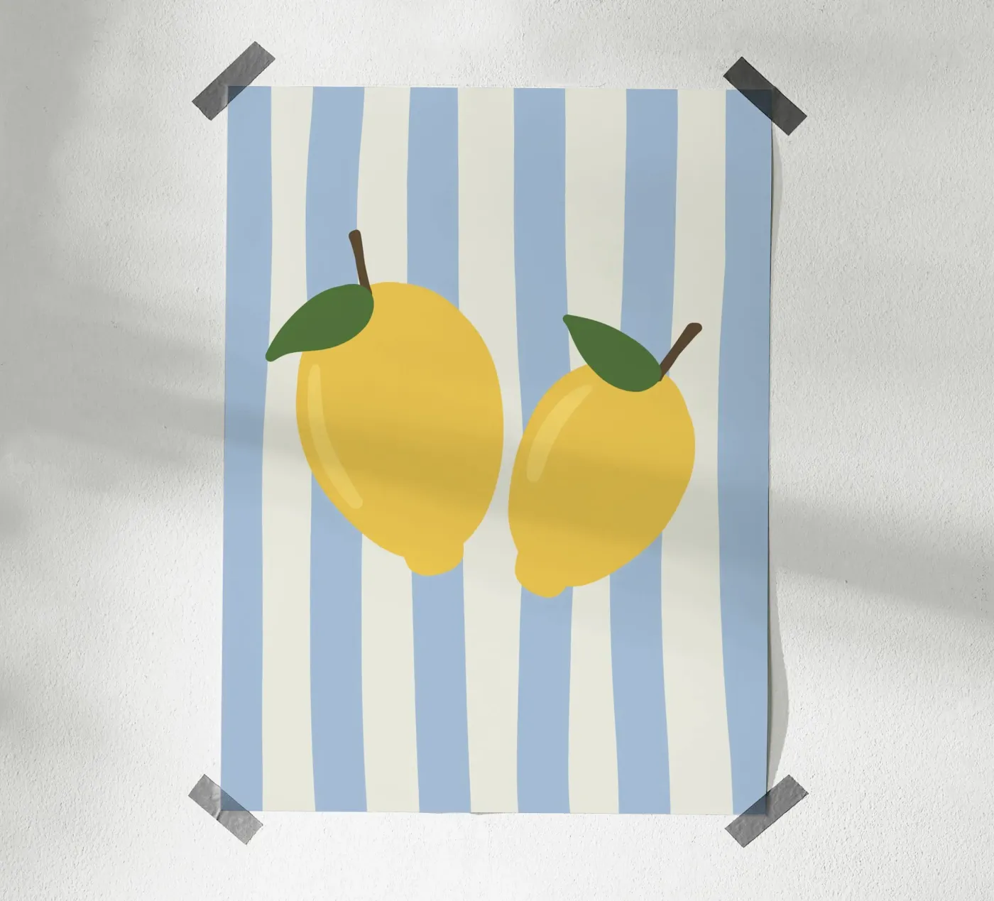 Lemon poster van we line studio - art