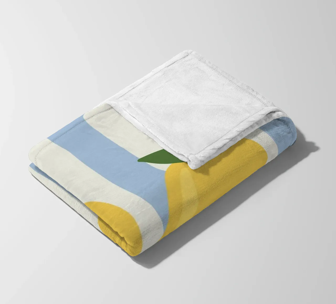 Lemon coperta in pile da we line studio - art