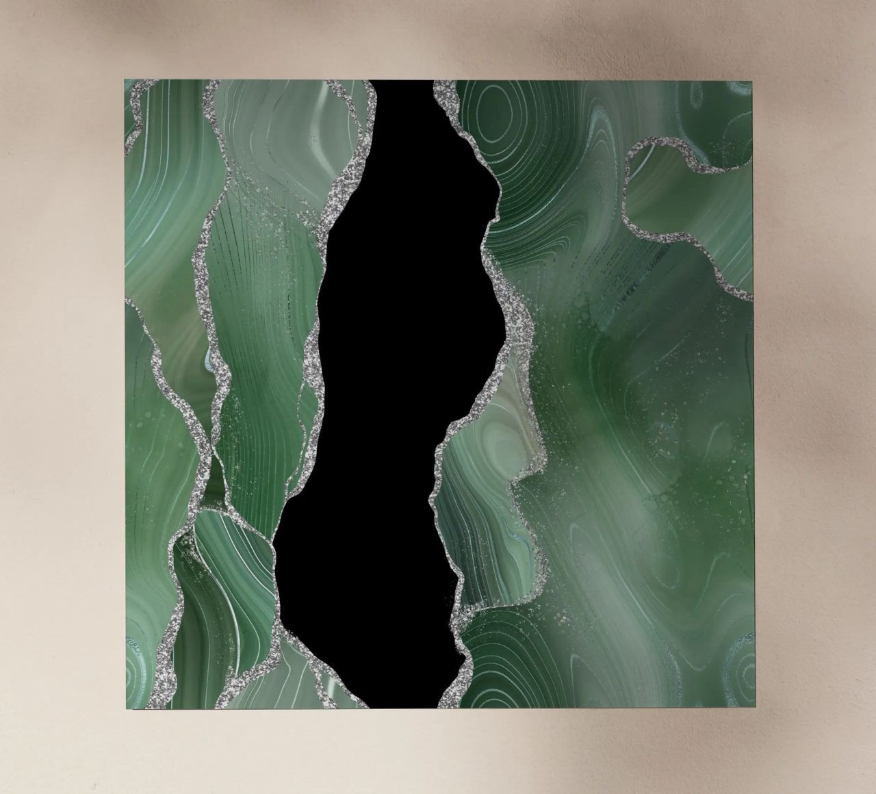 Agata salvia e argento Texture 01 pellicola backlit da Gemstone Textures