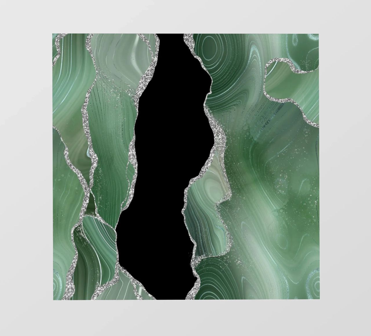 Agata salvia e argento Texture 01 pellicola backlit da Gemstone Textures