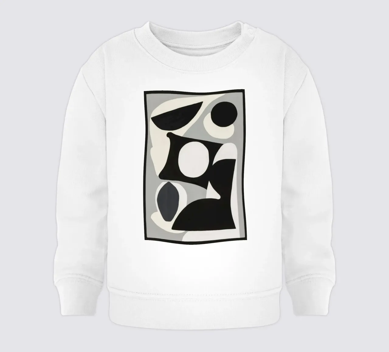 Astrazione monocromatica felpa neonato da Lunar Templar