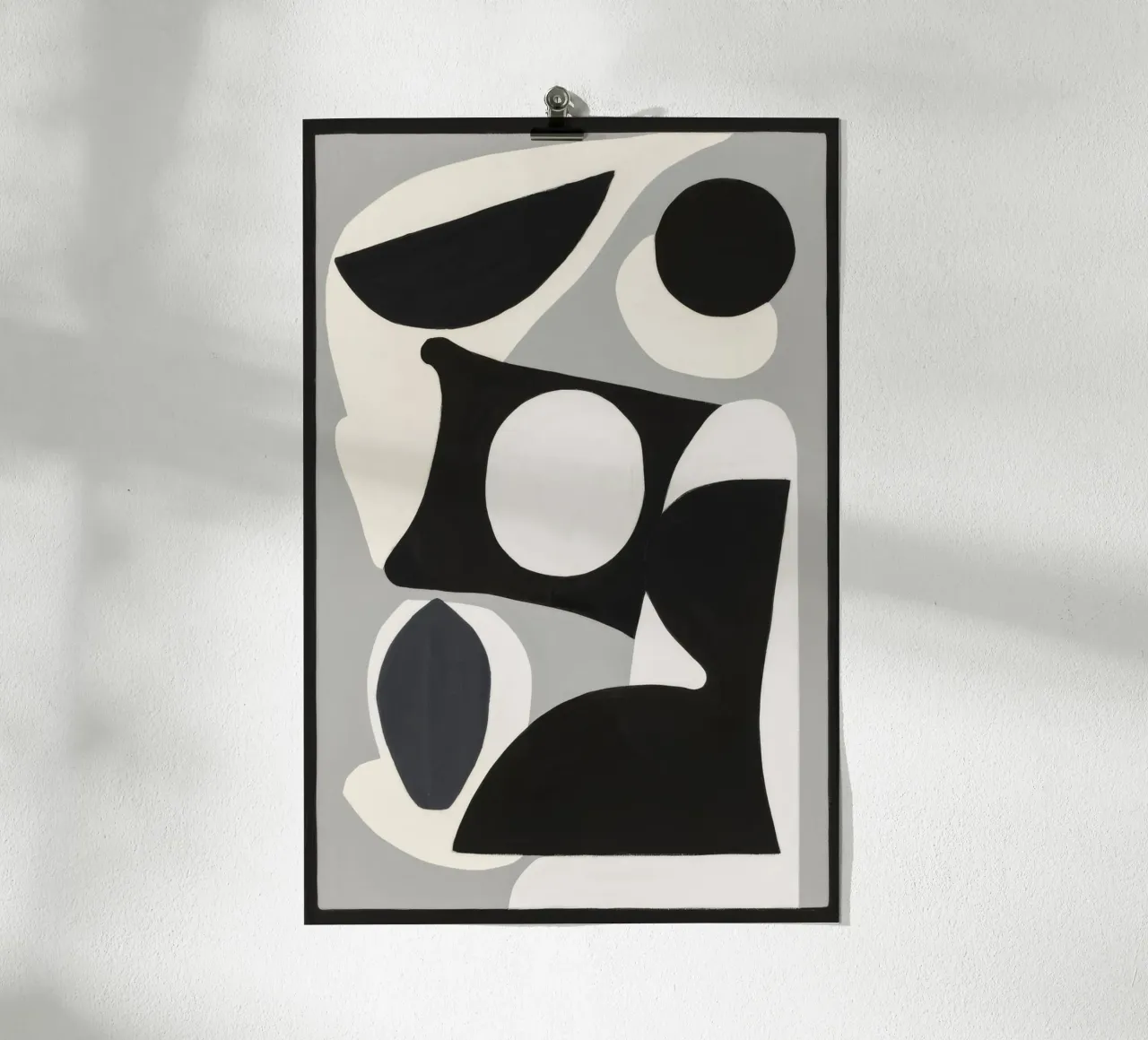 Monochrome Abstraction hahnemühle by Lunar Templar