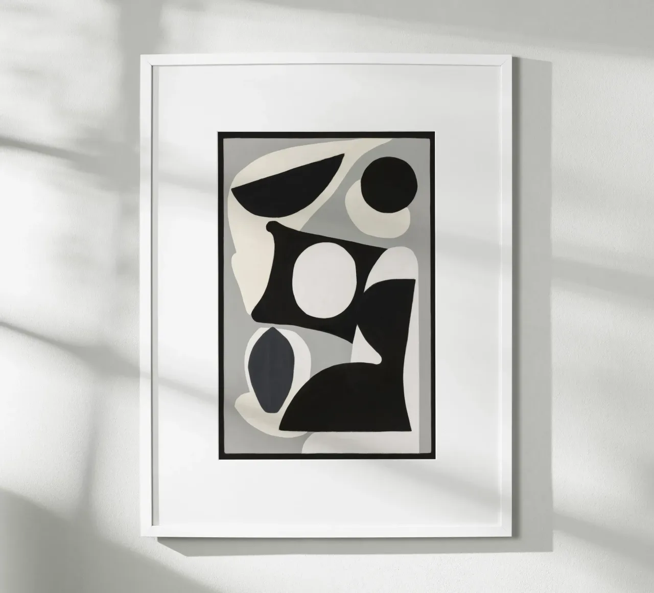 Monochrome Abstraction hahnemühle by Lunar Templar