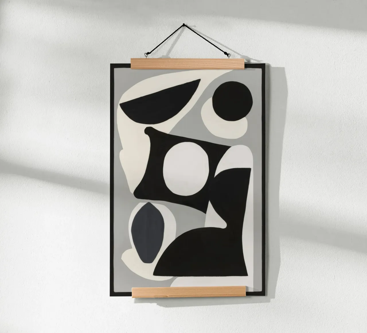 Monochrome Abstraction hahnemühle by Lunar Templar