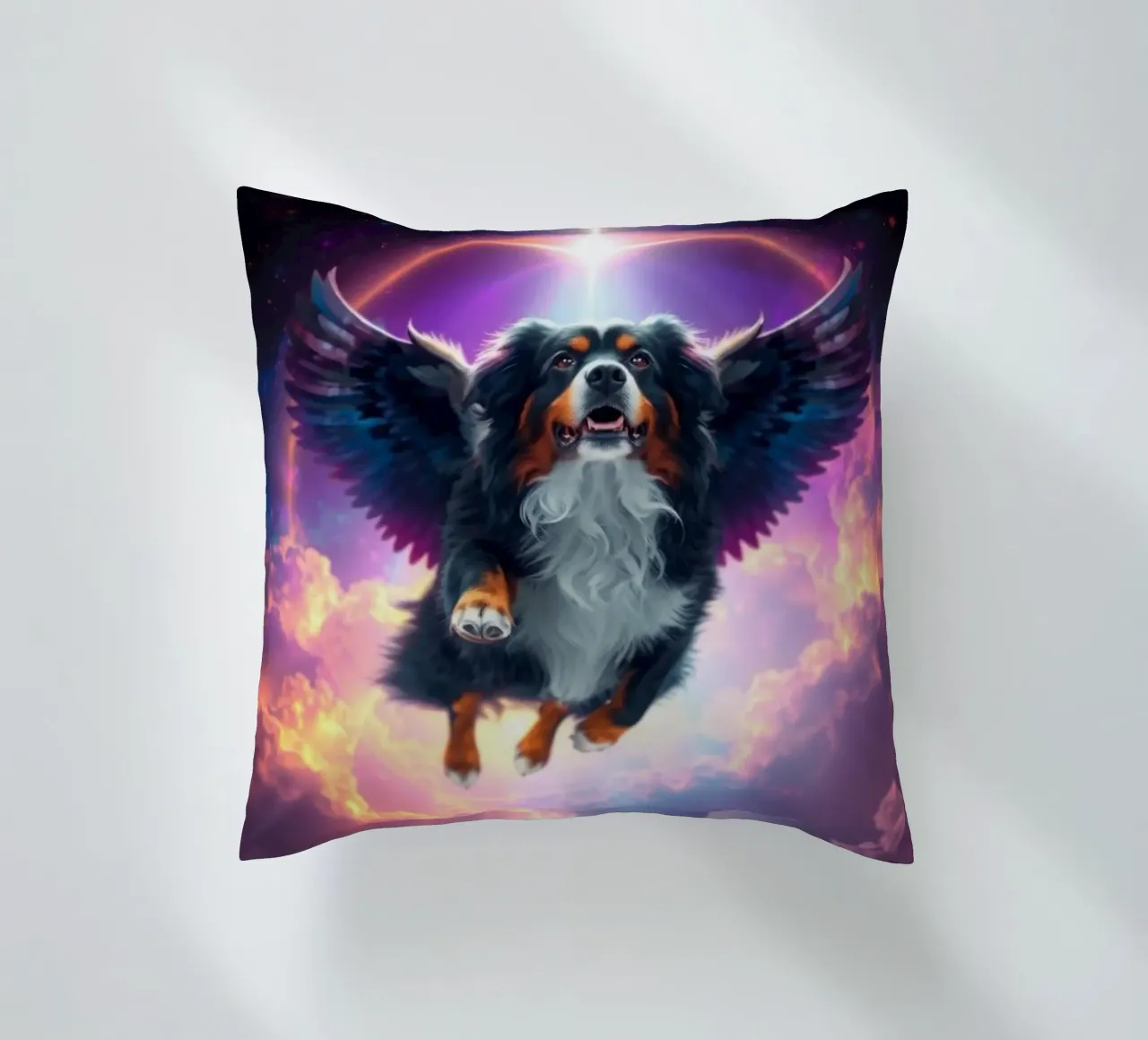 An Angel of Heaven #11 decorative cushion by Yumis.Beargang.and.Me