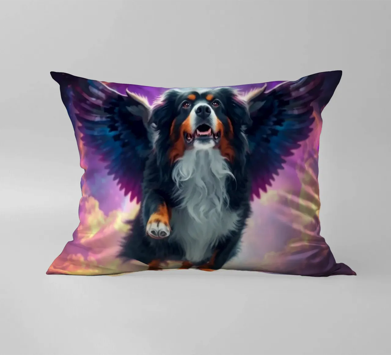 An Angel of Heaven #11 decorative cushion by Yumis.Beargang.and.Me