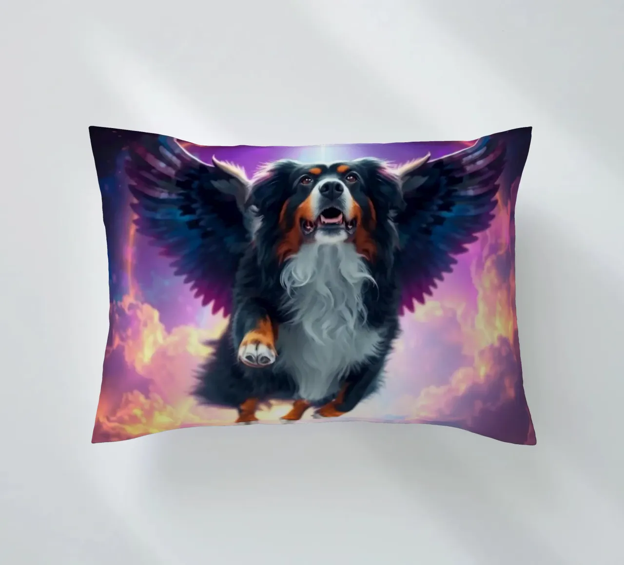 An Angel of Heaven #11 decorative cushion by Yumis.Beargang.and.Me