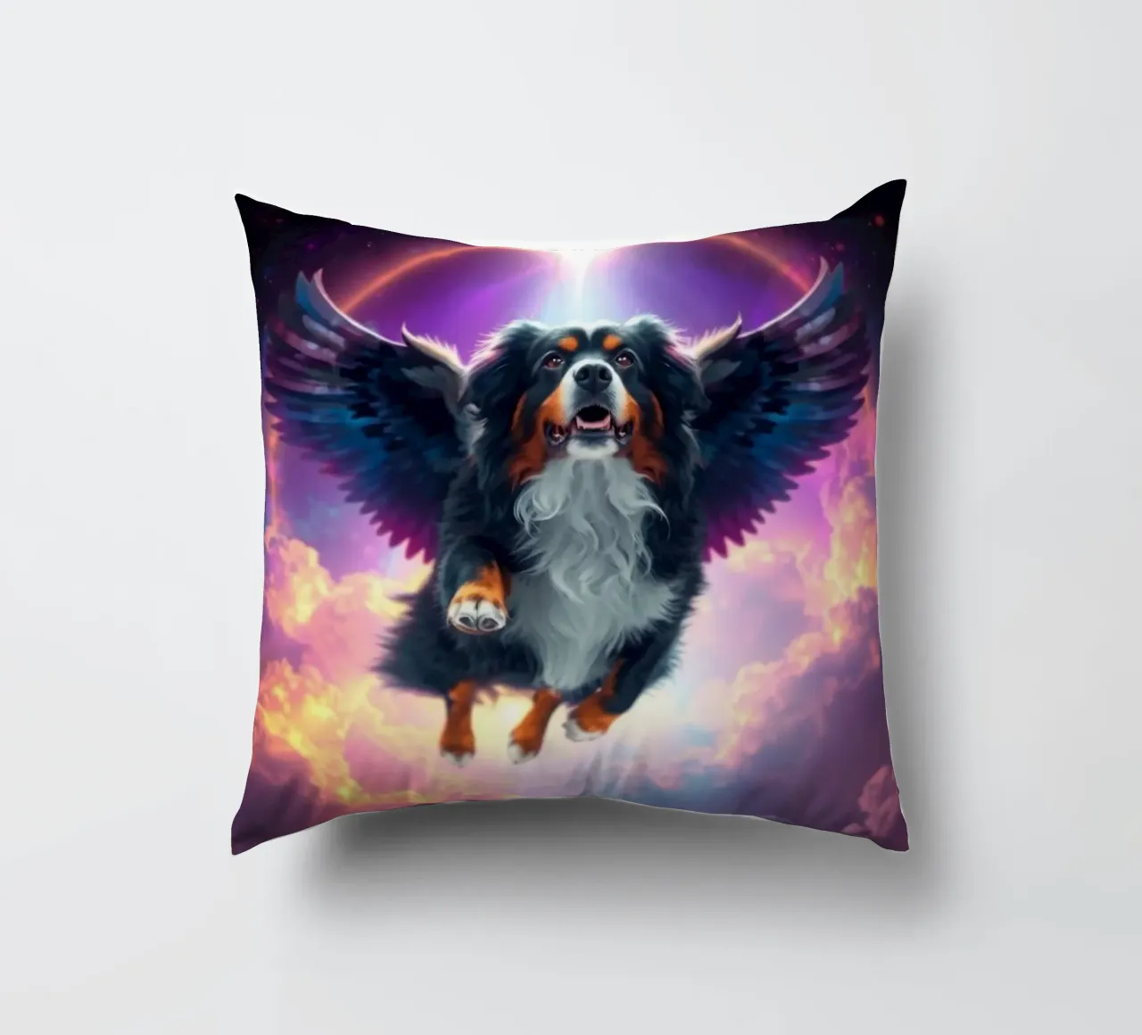 An Angel of Heaven #11 decorative cushion by Yumis.Beargang.and.Me