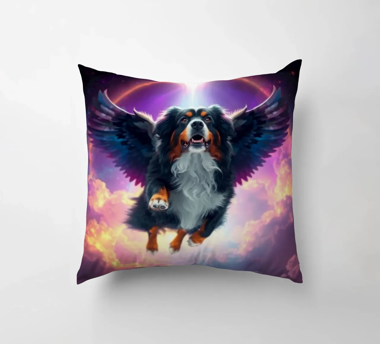 An Angel of Heaven #11 decorative cushion by Yumis.Beargang.and.Me