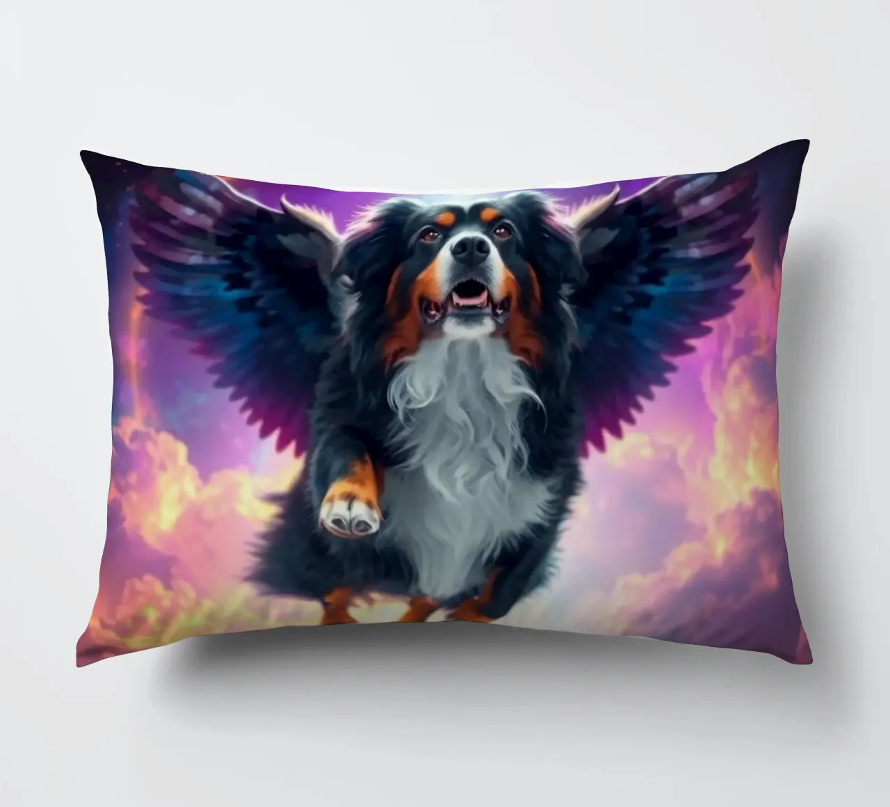 An Angel of Heaven #11 decorative cushion by Yumis.Beargang.and.Me